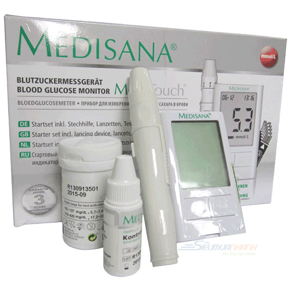 Máy đo đường huyết Medisana Meditouch